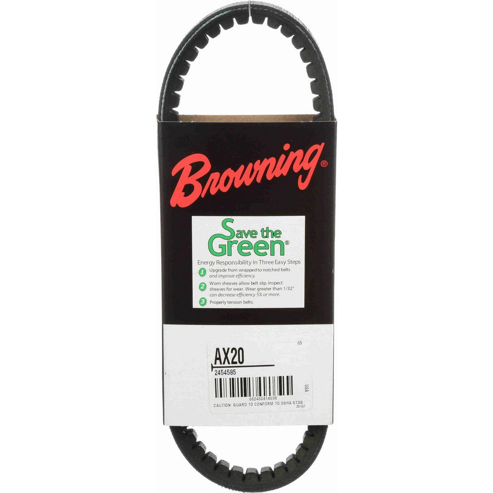 V-Belt: Section AX, 22.2