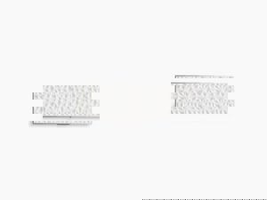 Wall Mount Toilet Tissue Holder in Matte Black