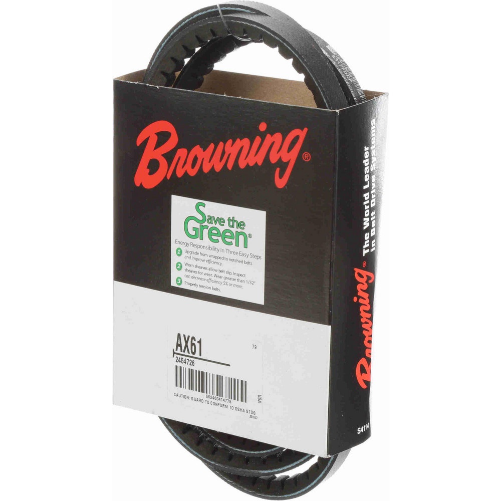 V-Belt: Section AX, 63.2