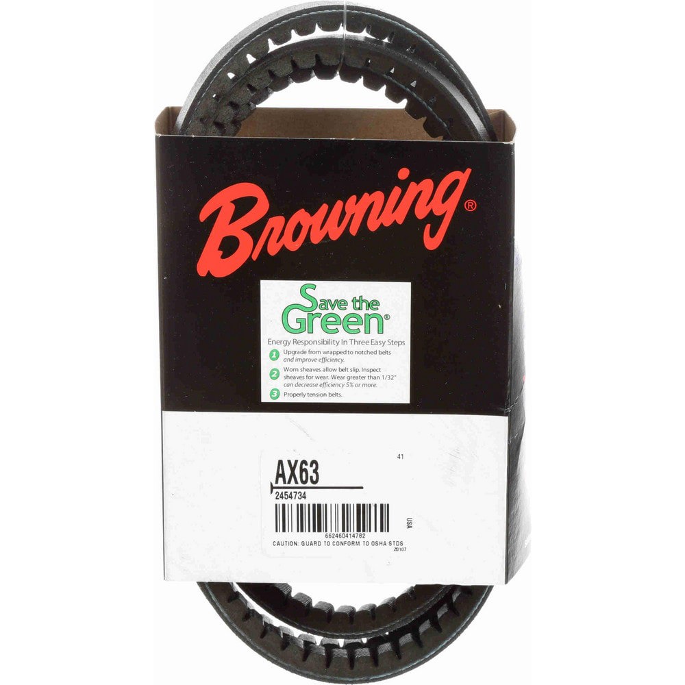 V-Belt: Section AX, 65.2