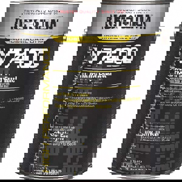 Alkyd Enamel Paint: 1 gal, Gloss Finish, Safety Blue