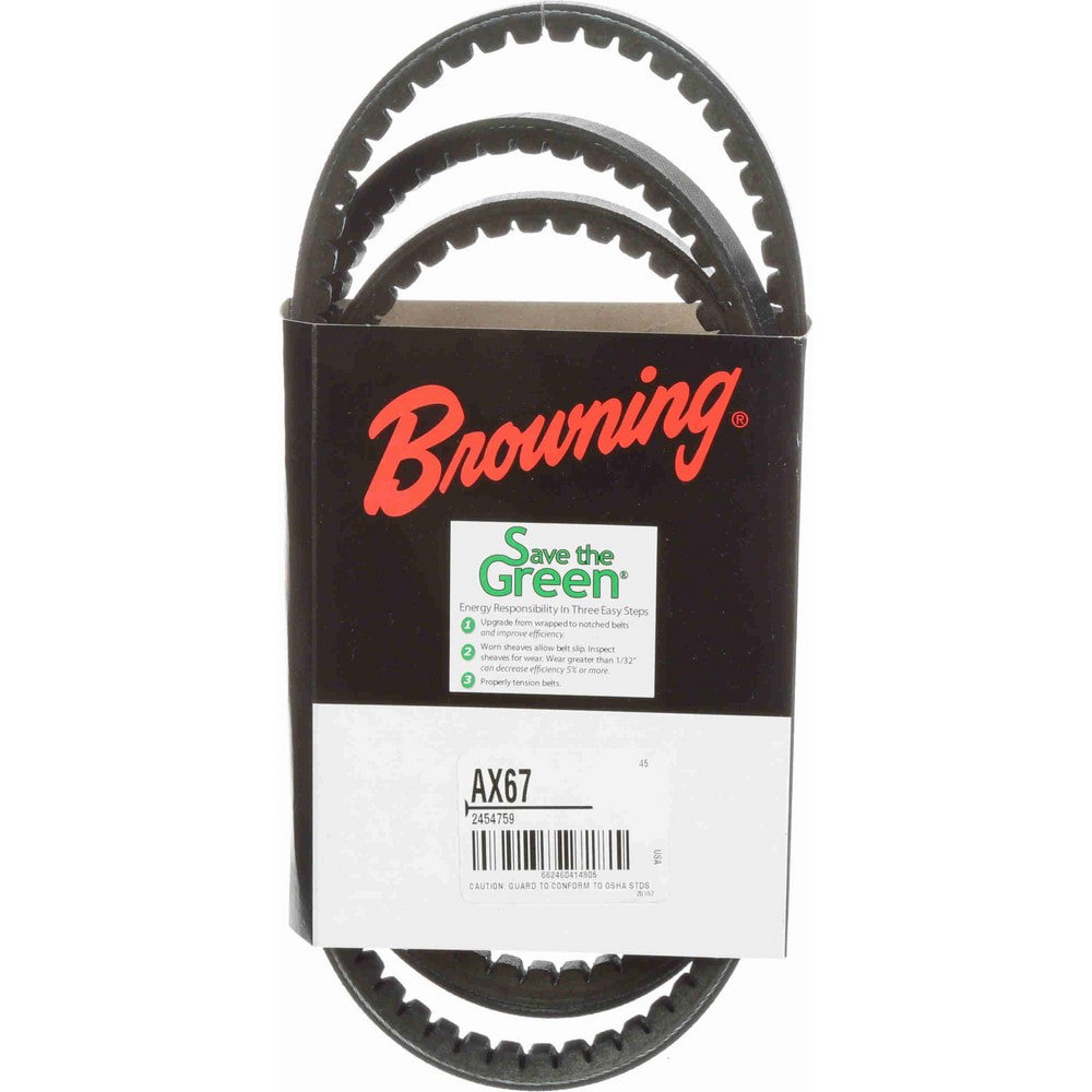 V-Belt: Section AX, 69.2