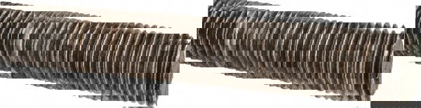 General-Purpose Threaded Rod: 7/8-9, 3' OAL, Stainless Steel, Plain Finish