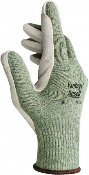 Series 70-765 Puncture-Resistant Gloves: Size Large, ANSI Cut N/A, Leather, Series 70-765