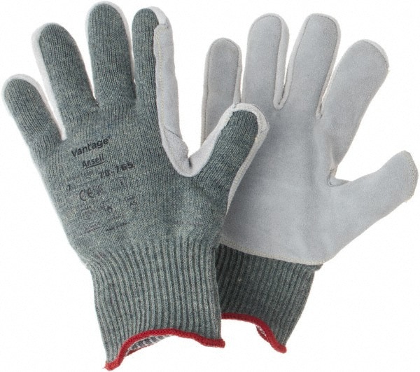 Series 70-765 Puncture-Resistant Gloves: Size Small, ANSI Cut N/A, Leather, Series 70-765