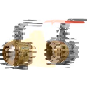 3/4 in. DZR Brass Push 200# Ball Valve