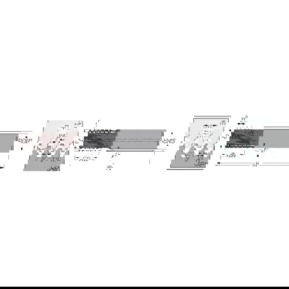 Helical Flute Thread Mills; Material: Carbide ; Thread Type: Internal; External ; Shank Diameter (mm): 12.0000 ; Cutting Diameter (mm): 12.00 ; Length of Cut (mm): 20.1000 ; Overall Length (mm): 84.0000