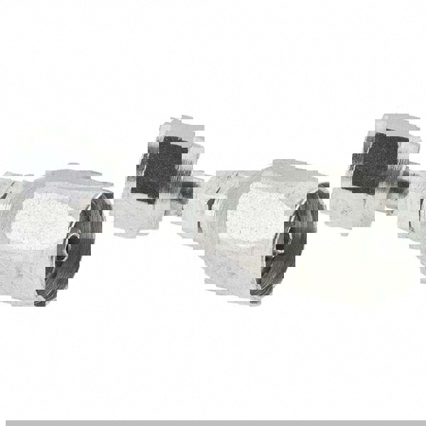 7/16-20 JIC, Carbon Steel Reusable Hose Female Swivel Fitting