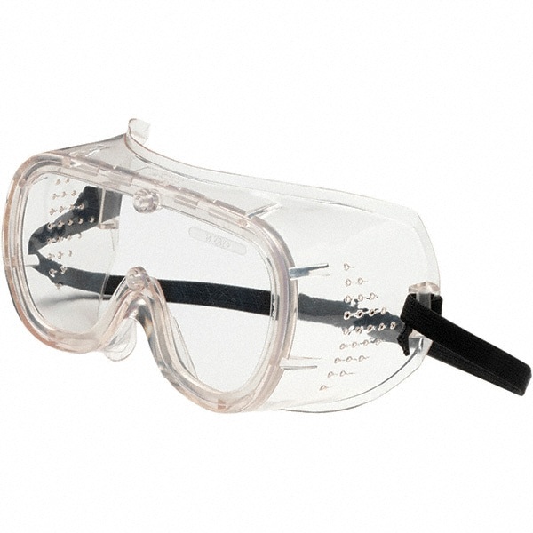 Safety Goggles: Uncoated, Clear Polycarbonate Lenses