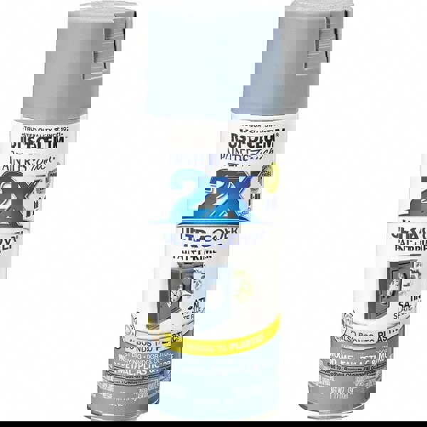 Enamel Spray Paint: Slate, Satin, 12 oz