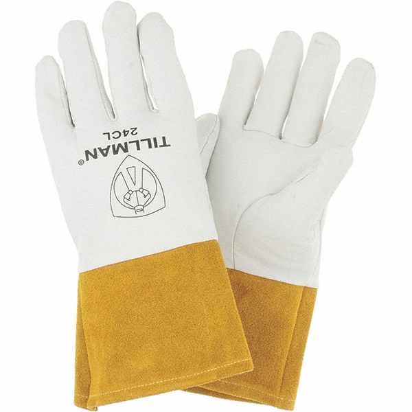 Welding Gloves: Size Large, Supple Kidskin, TIG Welding Application
