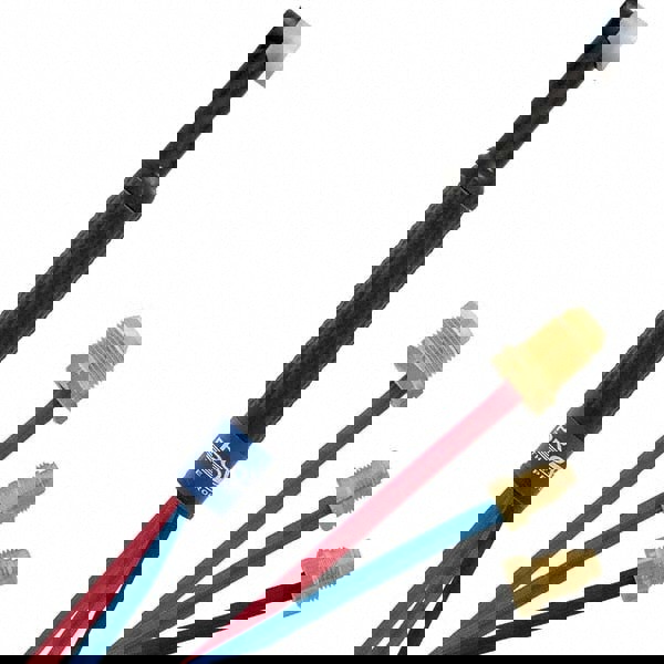 180 Amp 25' Rubber Outfit 24WN Water Cooled TIG Welding Torch Kit