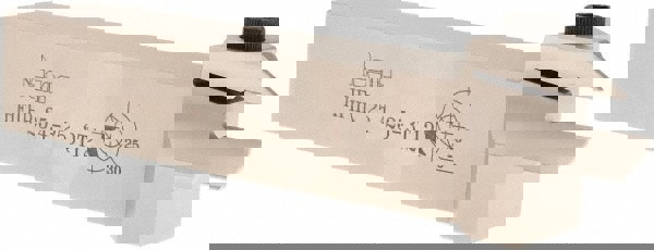 Indexable Grooving Toolholder: HFHR 25.4-25-3T12, External, Right Hand, 1.18