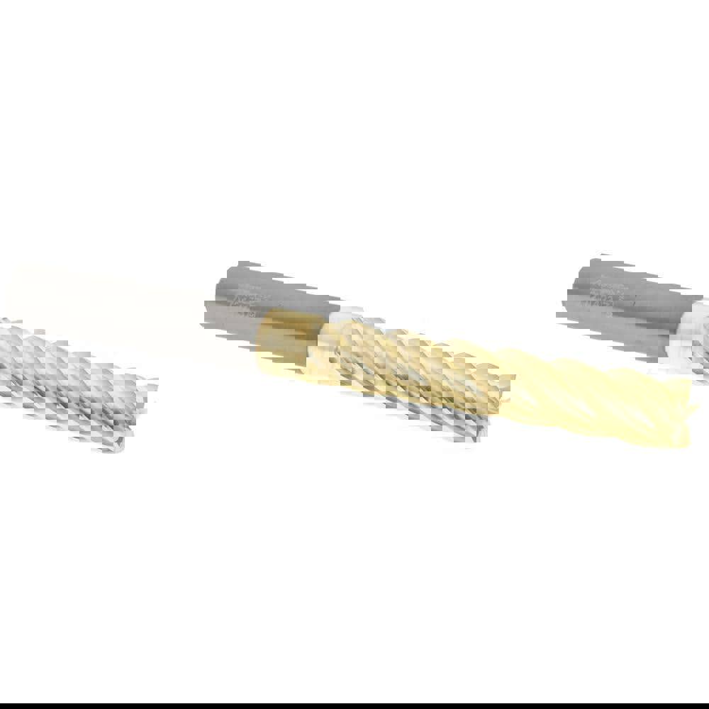 Square End Mill: 3/8'' Dia, 2'' LOC, 3/8'' Shank Dia, 4'' OAL, 5 Flutes, Solid Carbide