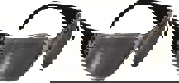 Safety Glass: Uncoated, Polycarbonate, Clear Lenses, Frameless, UV Protection