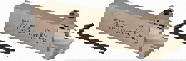 Indexable Grooving Toolholder: HFHR 25.4-34-4T20, External, Right Hand, 1.57