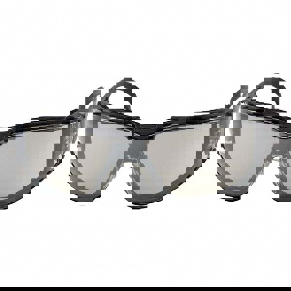 Safety Glasses: Anti-Fog & Scratch-Resistant, Polycarbonate, Clear Mirror Lenses, Frameless