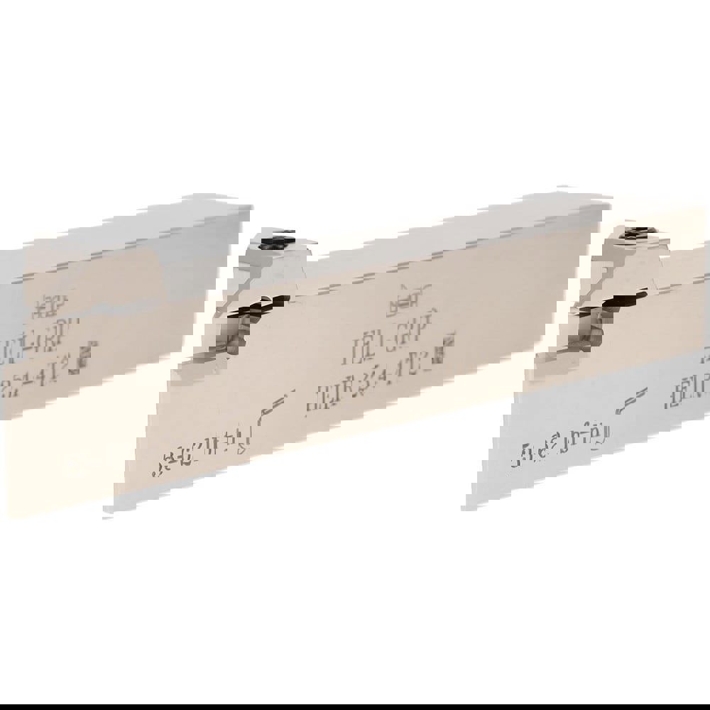 Indexable Grooving-Cutoff Toolholder: HELIR 25.4-4T12, 0.157 to 0.187