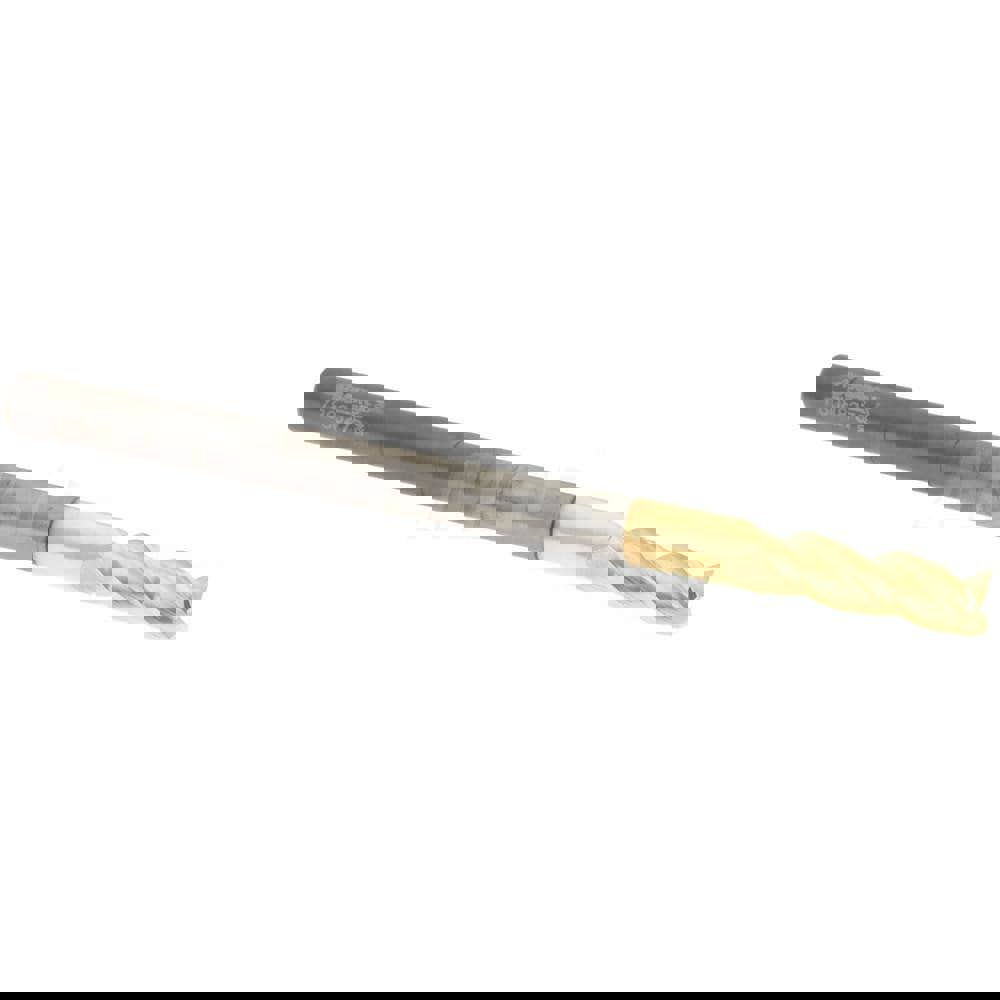 Square End Mill: 1/4'' Dia, 3/4'' LOC, 1/4'' Shank Dia, 4'' OAL, 3 Flutes, Solid Carbide