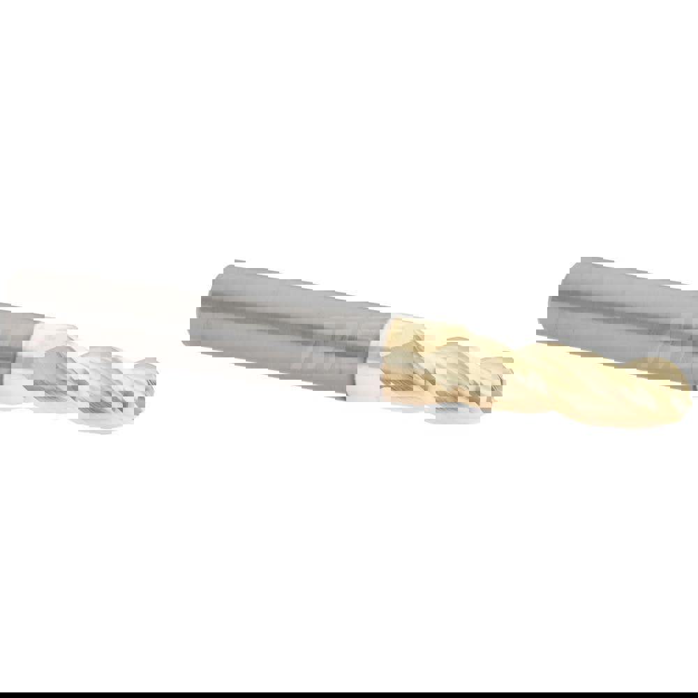 Ball End Mill: 7.00 mm Dia, 19.00 mm LOC, 3 Flute, Solid Carbide