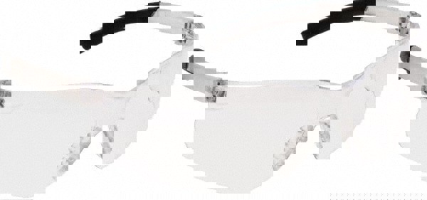 Safety Glasses: Anti-Fog & Scratch-Resistant, Polycarbonate, Clear Lenses, Frameless