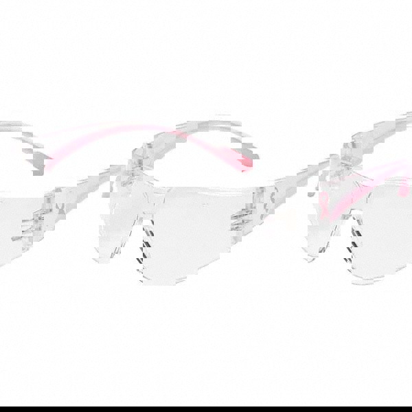 Safety Glasses: Scratch-Resistant, Polycarbonate, Clear Lenses, Frameless