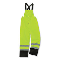 Rain Bib Overalls: Size X-Large, Polyester