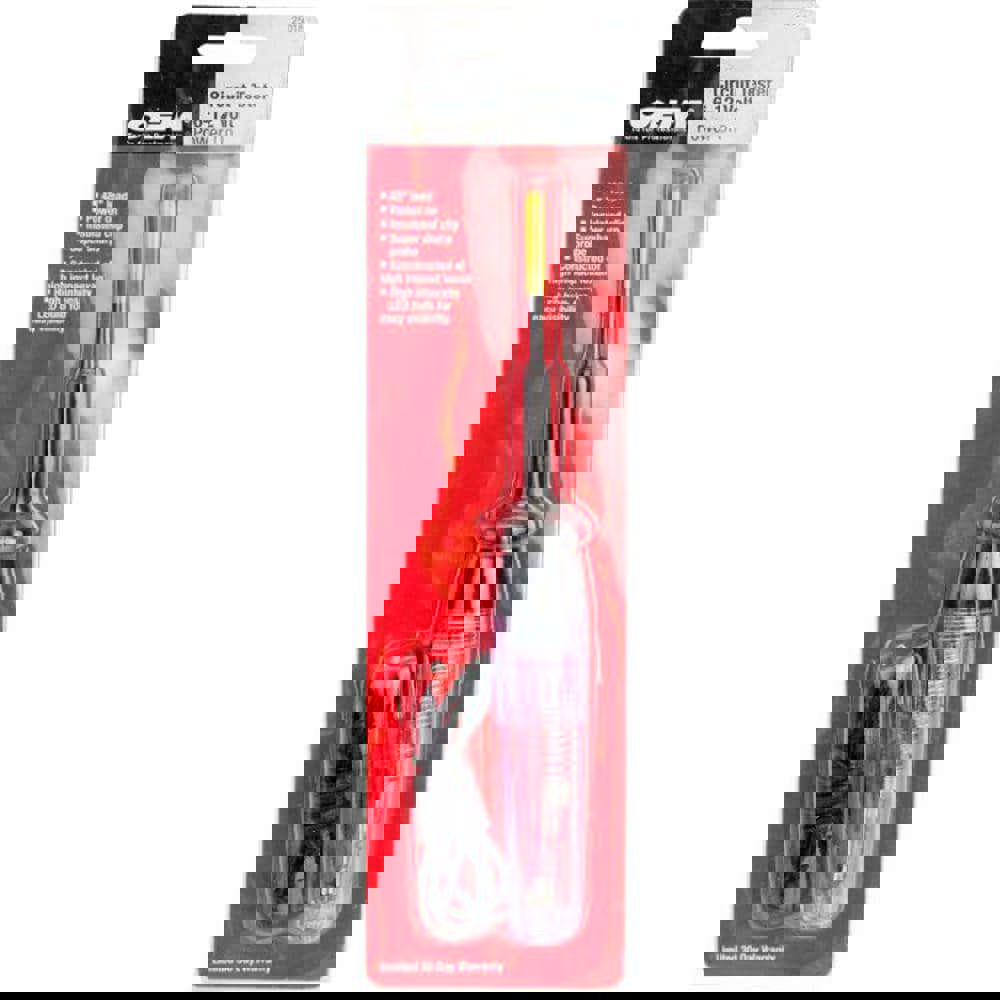 Electrical Automotive Diagnostic Tools; Tool Type: Circuit Tester ; Cable Length: 48.000 ; Voltage: 6; 12 ; Number Of Pieces: 1 ; Material: Lexan