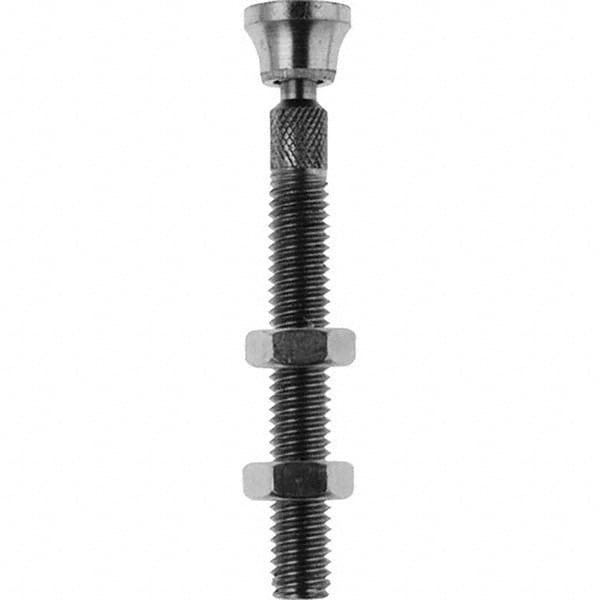 M12 Carbon Steel Swivel Foot Tip Clamp Spindle Assembly