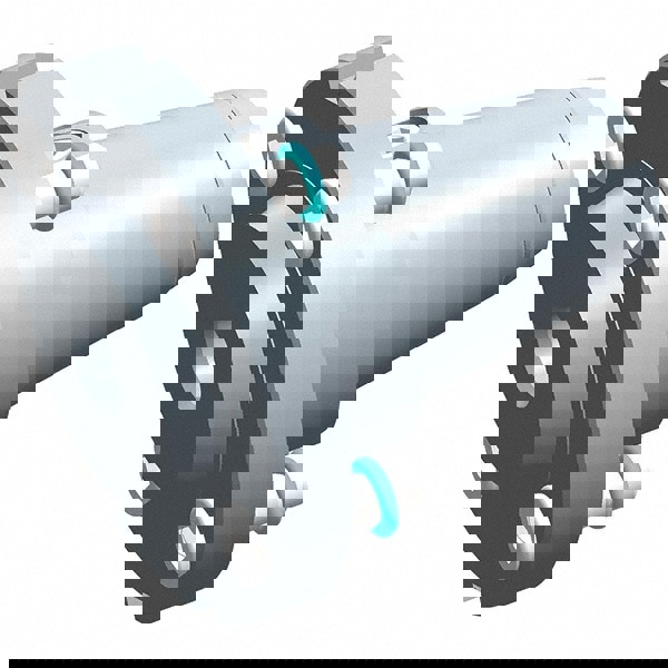 End Mill Holder: Weldon Flat Straight Shank, 3/8