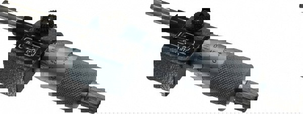 25mm, 18mm Ratchet Stop Thimble, 6.35mm Diameter x 27mm Long Spindle, Digital Counter Mechanical Micrometer Head