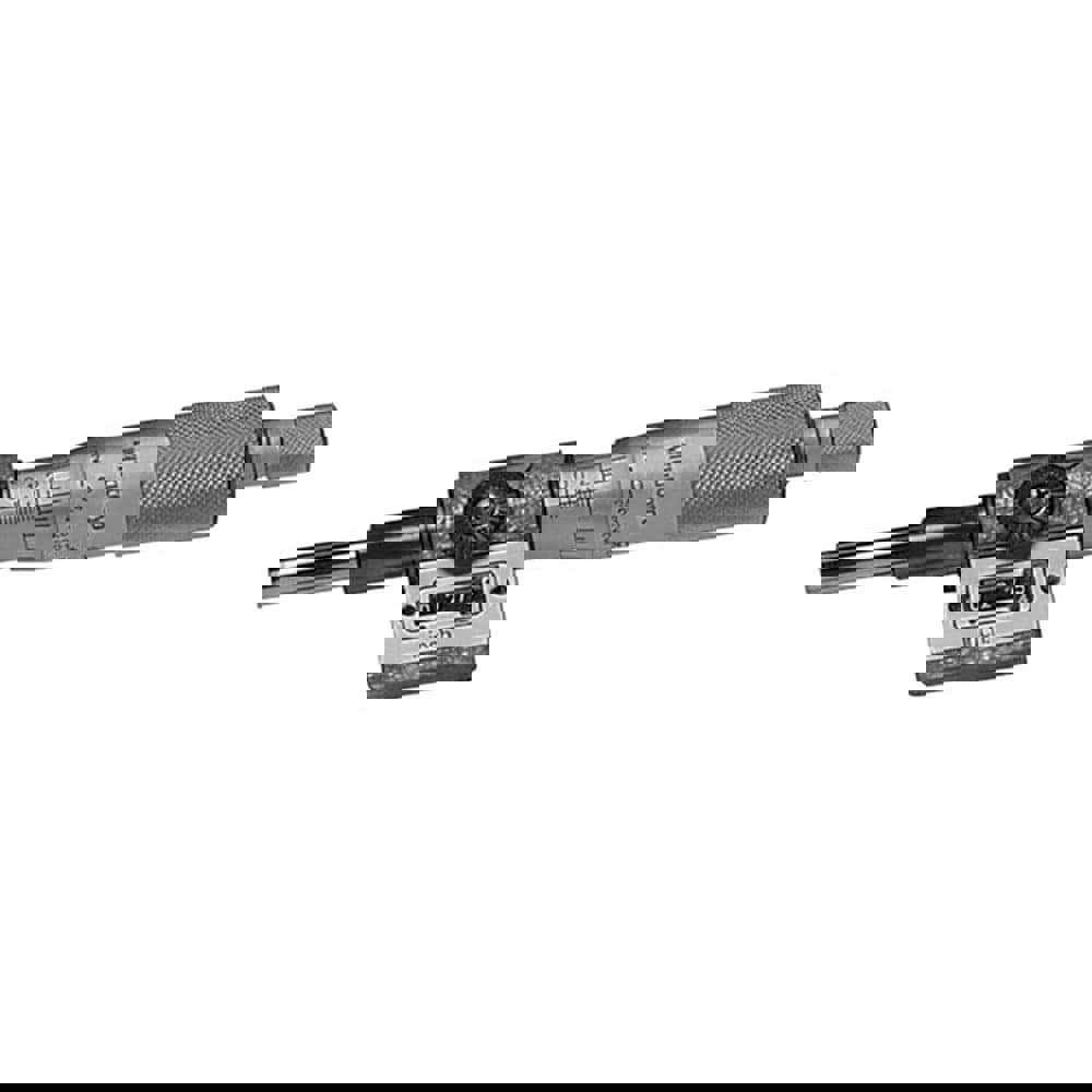 1 Inch, 18mm Ratchet Stop Thimble, 6.35mm Diameter x 27mm Long Spindle, Digital Counter Mechanical Micrometer Head