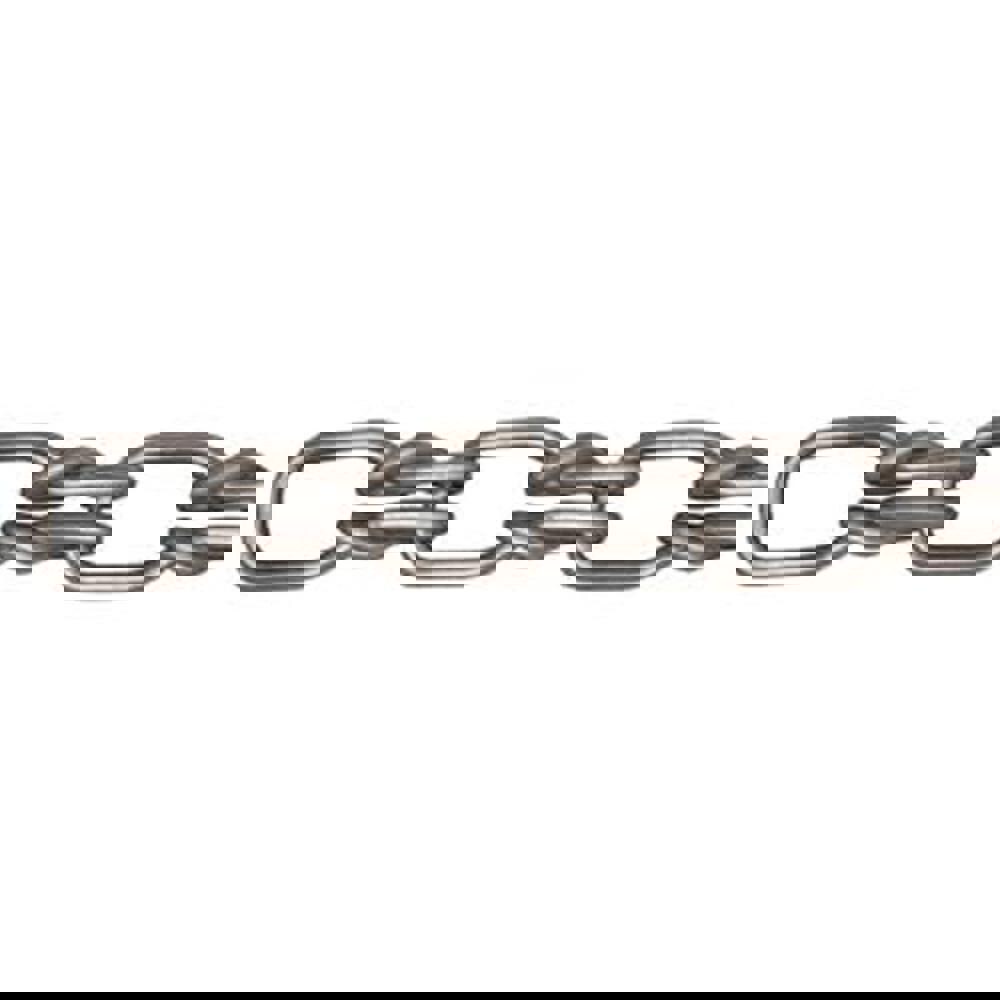 Welded Chain; Link Type: Weldless ; Material: Low-Carbon Steel ; Overall Length: 100.00 ; Inside Length (Decimal Inch): 1.29 ; Work Load Limit: 265lb ; Weight Per Foot: 0.170