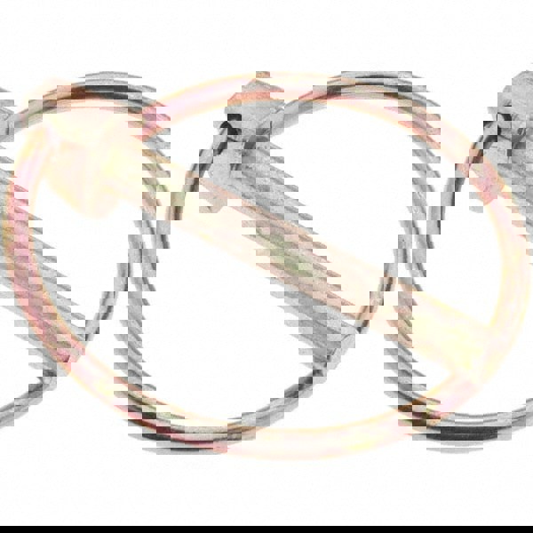 Lynch Pins; Pin Material: Steel ; Pin Finish: Zinc Yellow Dichromate Plated ; Ring Material: Spring Steel ; Ring Finish: Zinc Yellow Dichromate Plated ; Ring Wire Diameter (Inch): 1/8 ; Usable Length (Inch): 1-1/4