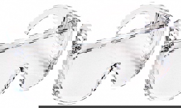 Safety Glasses: Scratch-Resistant, Polycarbonate, Clear Lenses, Frameless