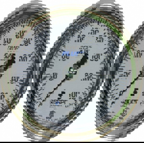 Pressure Gauge: 2-1/2