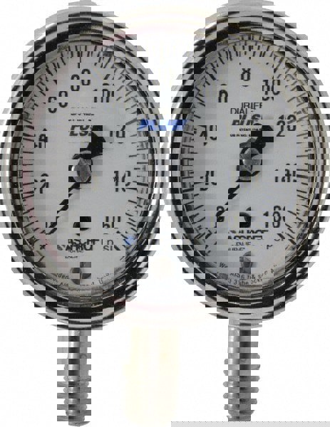 Pressure Gauge: 2-1/2