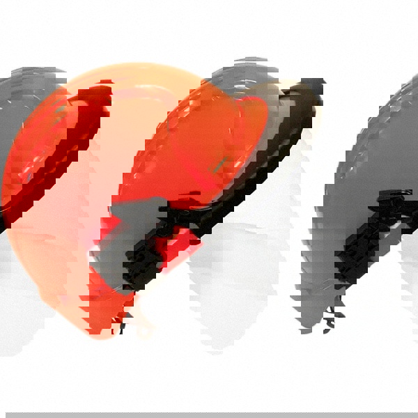 Hard Hat Adapter: Plastic, Clear