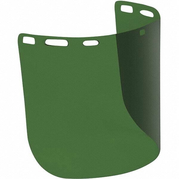 Face Shield Windows & Screens: Replacement Window, Green, 3, 8