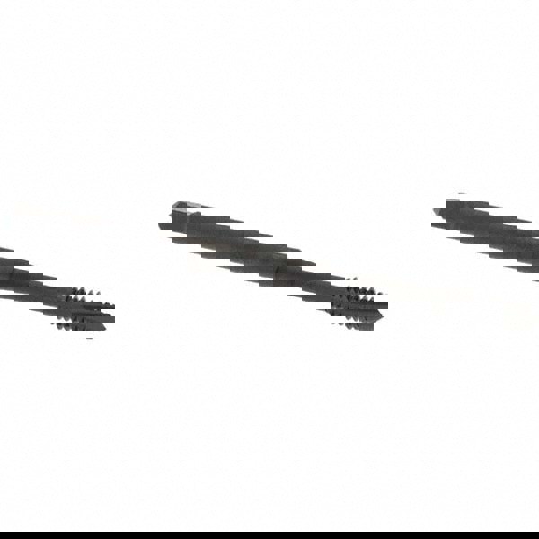 Spiral Point Tap: #6-32 UNC, 2 Flutes, Plug Chamfer, 2B Class of Fit, HSS-E Vanadium, Steam Oxide Coated