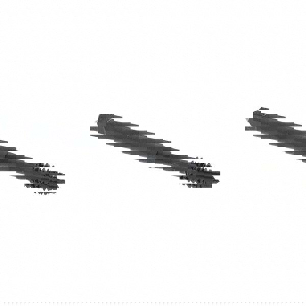 Spiral Point Tap: #10-24 UNC, 3 Flutes, Plug Chamfer, 2B Class of Fit, HSS-E Vanadium, Steam Oxide Coated