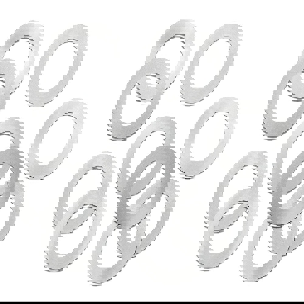 Round Shims; Shim Type: Arbor Shim ; Inside Diameter (mm): 12.7 ; Inside Diameter (Inch): 1/2 ; Outside Diameter (Inch): 3/4 ; Material: Steel ; Material Grade: 1008/1010