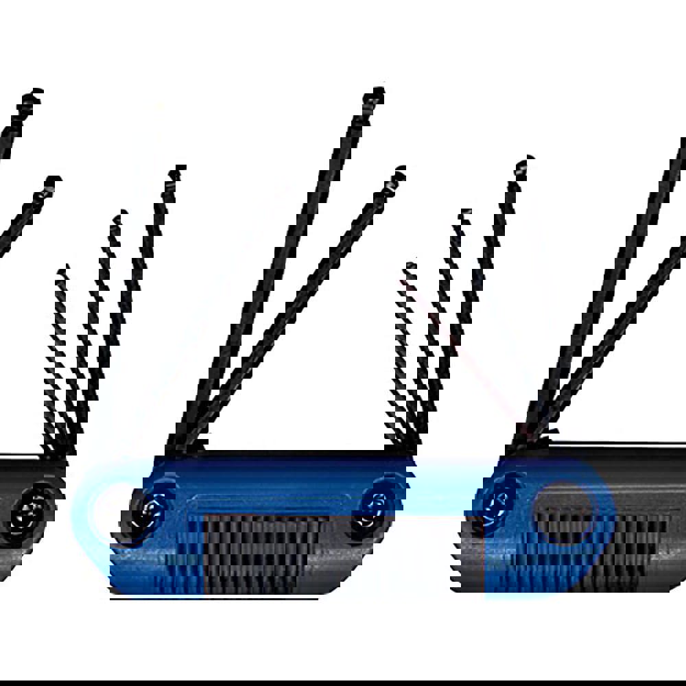 5 Piece Fold-Up Ball End Hex Key Set