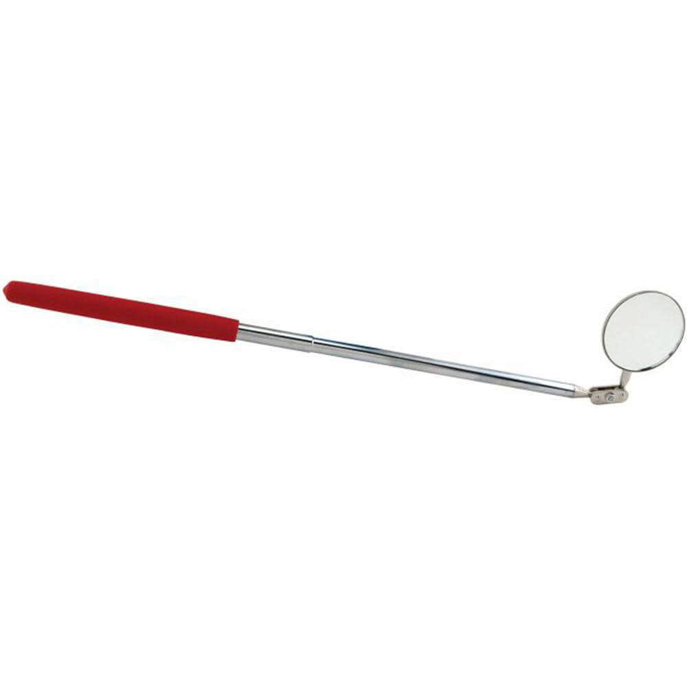 Automotive Hand Tools & Sets; Tool Type: Inspection Mirror ; Color: Red; Silver ; Material: Copper; Stainless Steel ; Outside Diameter: 2in ; Overall Length: 17.00 ; UNSPSC Code: 25191700