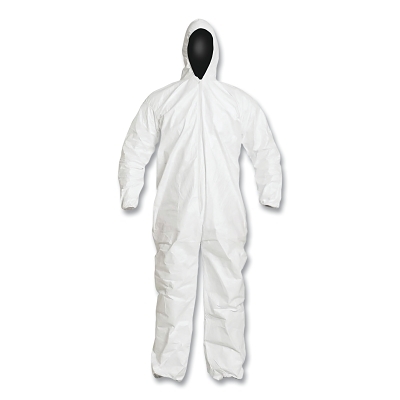 TYVEK ISOCLEAN COVERALLW/ATT HD ELA WRTS 2X