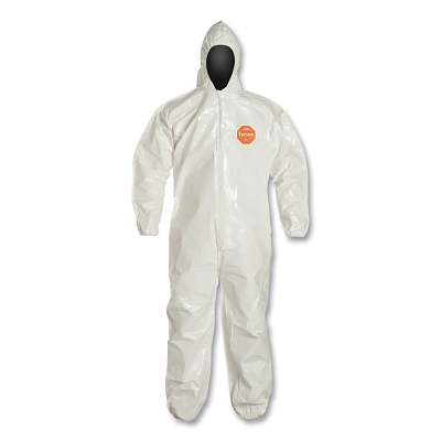 TYCHEM SL COVERALL ZIP FT HD ELAS WRT/ANK BOUND