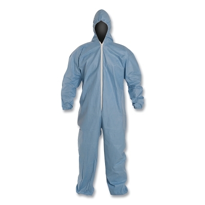 TEMPRO COVERALL ZIPPER FRONT ATT.HOOD ELA WR & A