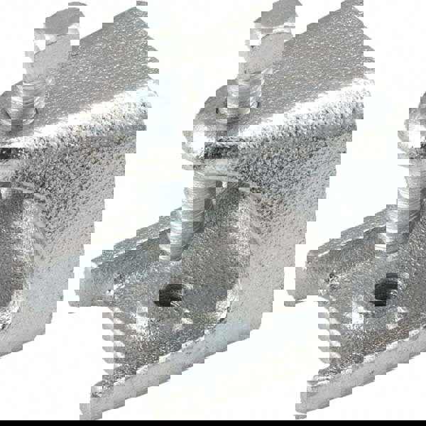 Conduit Fitting Accessories; Accessory Type: Beam Clamp ; For Use With: Extension Ring; Hanger; Rod ; Color: Silver ; Material: Steel ; UNSPSC Code: 39131706