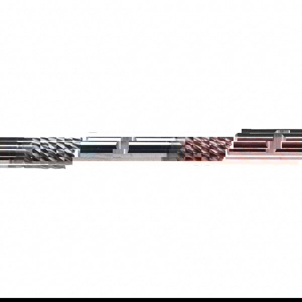 Roughing & Finishing End Mill: 6 mm Dia, 6 Flutes, Square End, Solid Carbide