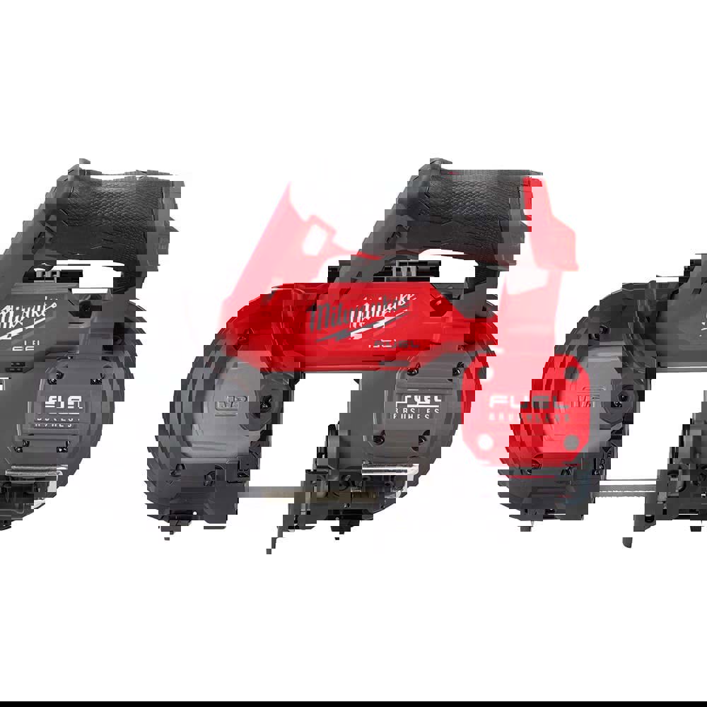 Cordless Portable Bandsaw: 12V, Round: 2-1/2